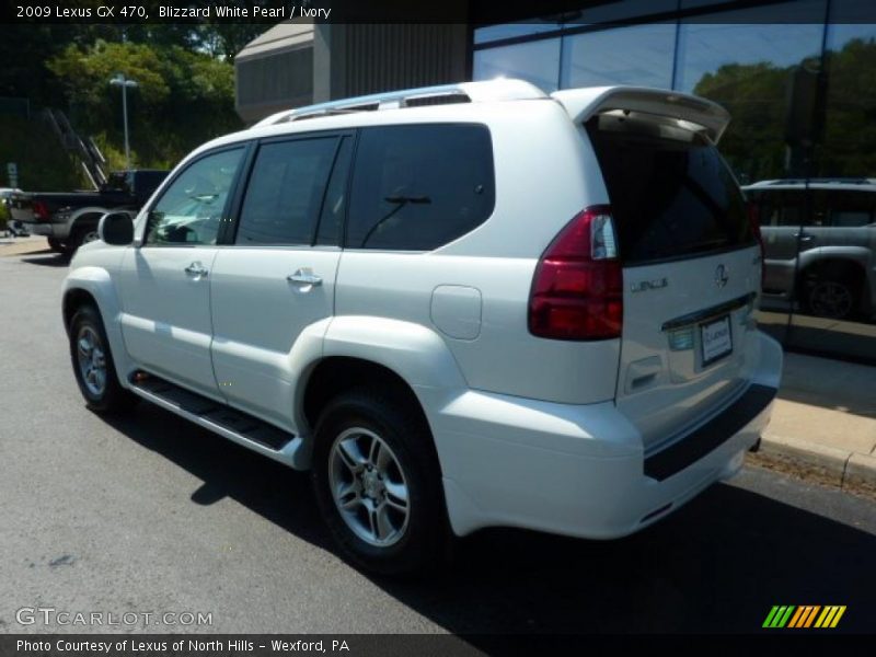 Blizzard White Pearl / Ivory 2009 Lexus GX 470