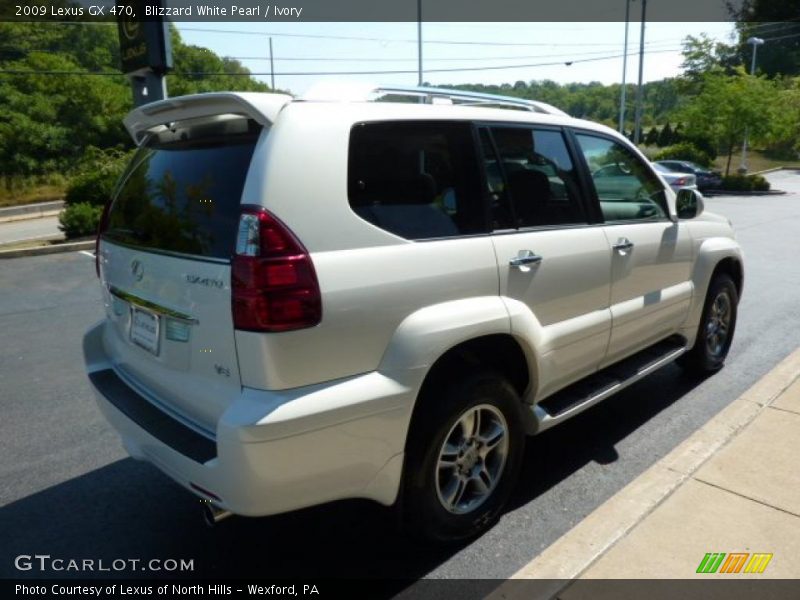 Blizzard White Pearl / Ivory 2009 Lexus GX 470