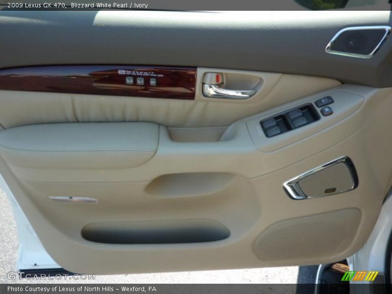 Blizzard White Pearl / Ivory 2009 Lexus GX 470