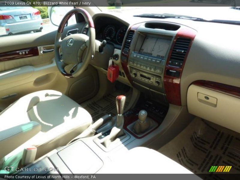 Blizzard White Pearl / Ivory 2009 Lexus GX 470