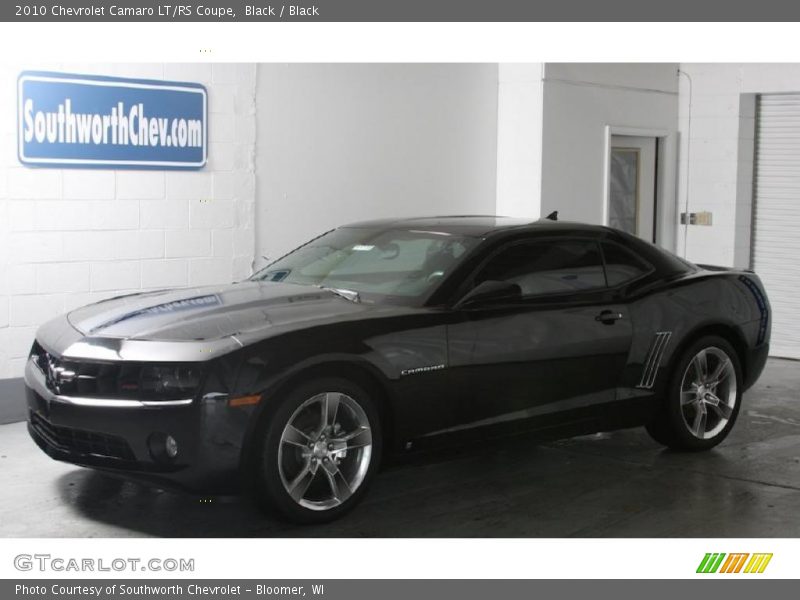 Black / Black 2010 Chevrolet Camaro LT/RS Coupe