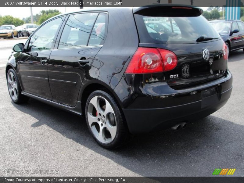 Black Magic / Interlagos Plaid Cloth 2007 Volkswagen GTI 4 Door