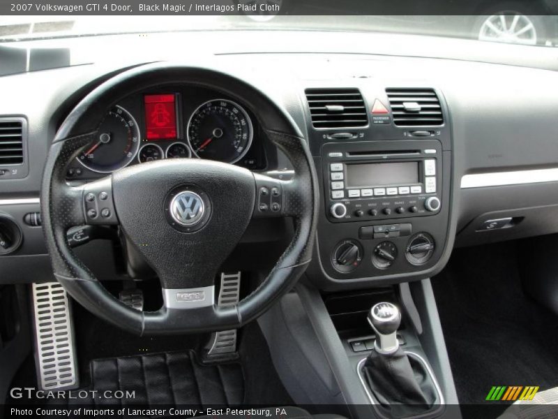 Black Magic / Interlagos Plaid Cloth 2007 Volkswagen GTI 4 Door