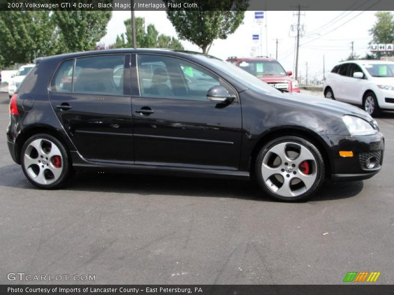 Black Magic / Interlagos Plaid Cloth 2007 Volkswagen GTI 4 Door