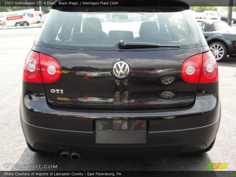 Black Magic / Interlagos Plaid Cloth 2007 Volkswagen GTI 4 Door