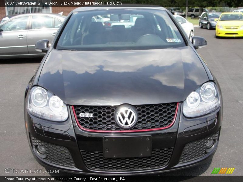 Black Magic / Interlagos Plaid Cloth 2007 Volkswagen GTI 4 Door