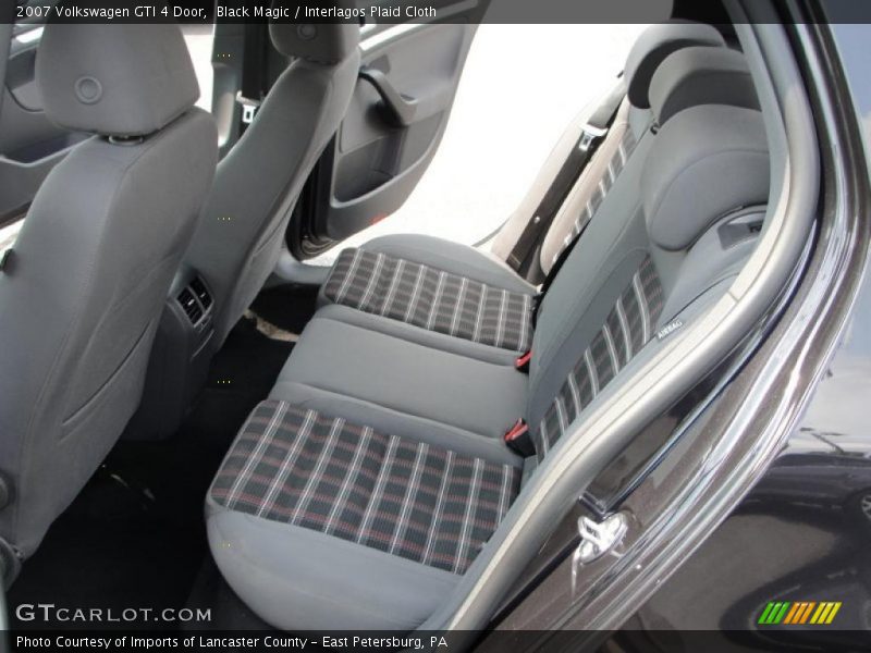 Black Magic / Interlagos Plaid Cloth 2007 Volkswagen GTI 4 Door