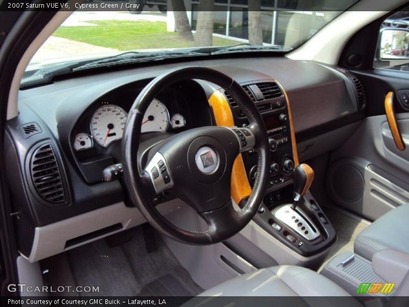 Cypress Green / Gray 2007 Saturn VUE V6