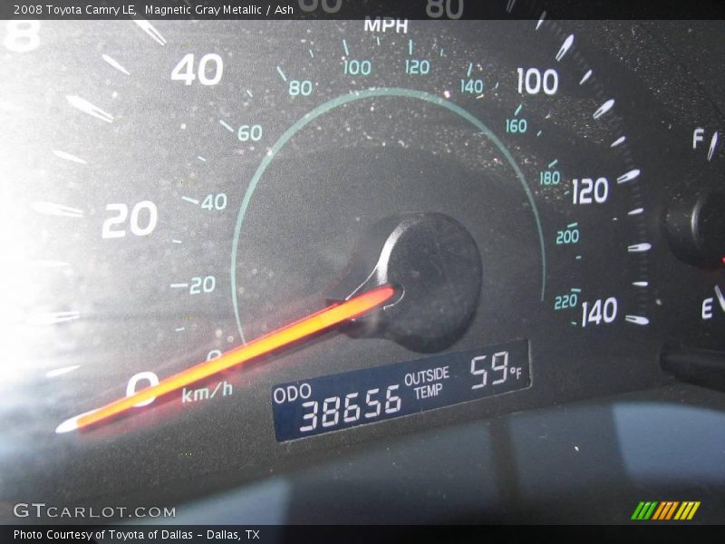 Magnetic Gray Metallic / Ash 2008 Toyota Camry LE