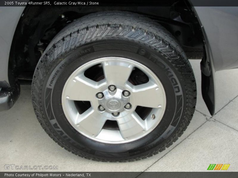 Galactic Gray Mica / Stone 2005 Toyota 4Runner SR5