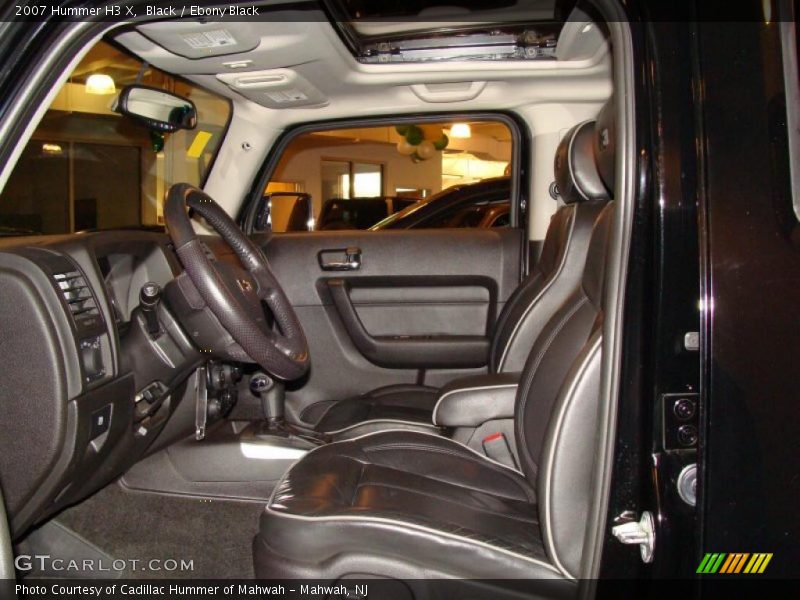 Black / Ebony Black 2007 Hummer H3 X