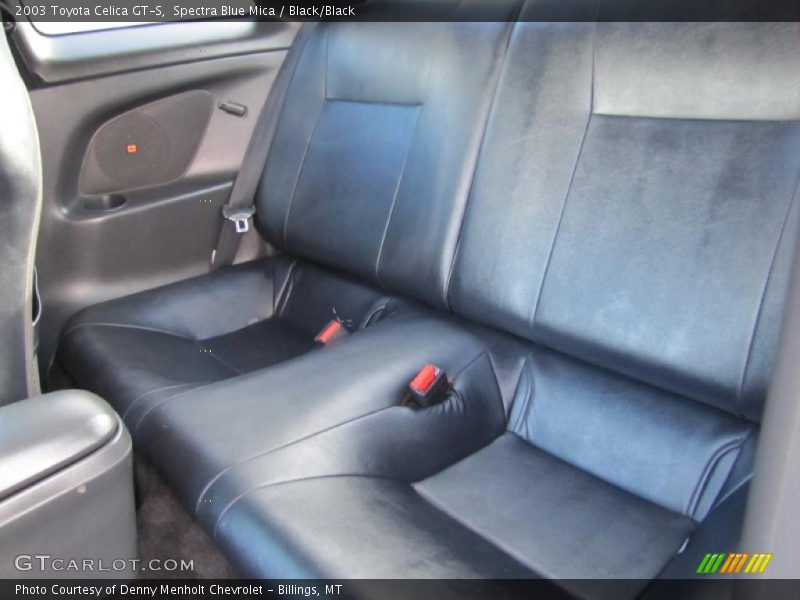 Spectra Blue Mica / Black/Black 2003 Toyota Celica GT-S