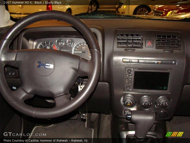 Black / Ebony Black 2007 Hummer H3 X