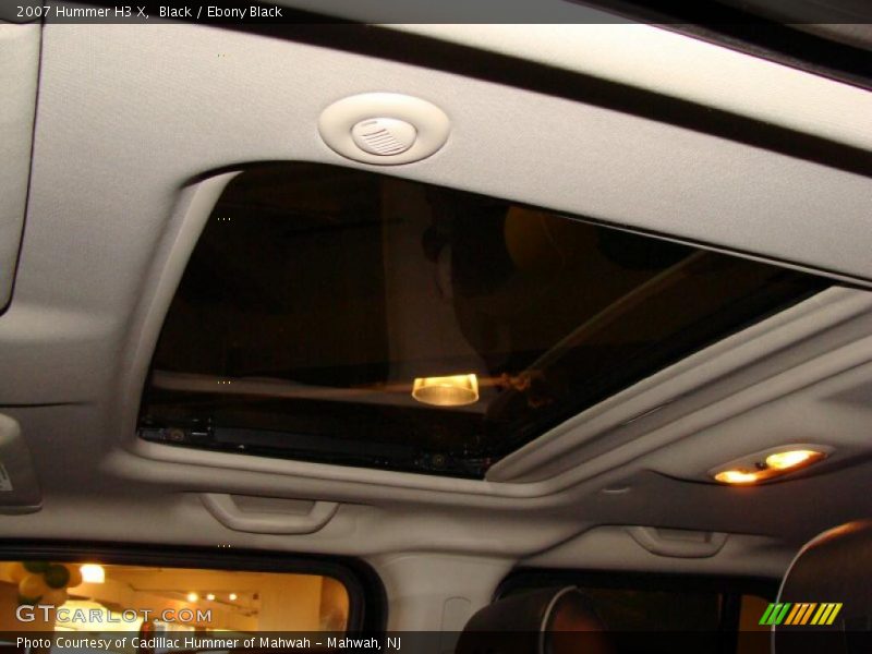 Black / Ebony Black 2007 Hummer H3 X