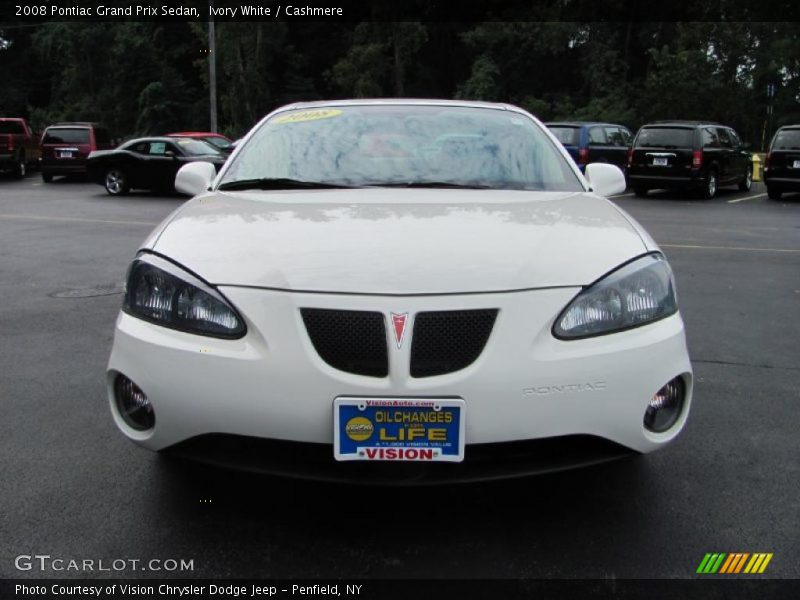 Ivory White / Cashmere 2008 Pontiac Grand Prix Sedan