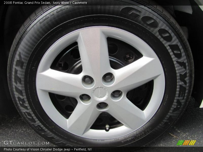 Ivory White / Cashmere 2008 Pontiac Grand Prix Sedan