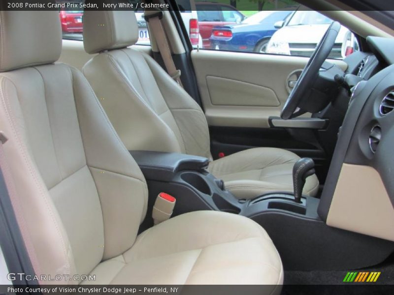 Ivory White / Cashmere 2008 Pontiac Grand Prix Sedan