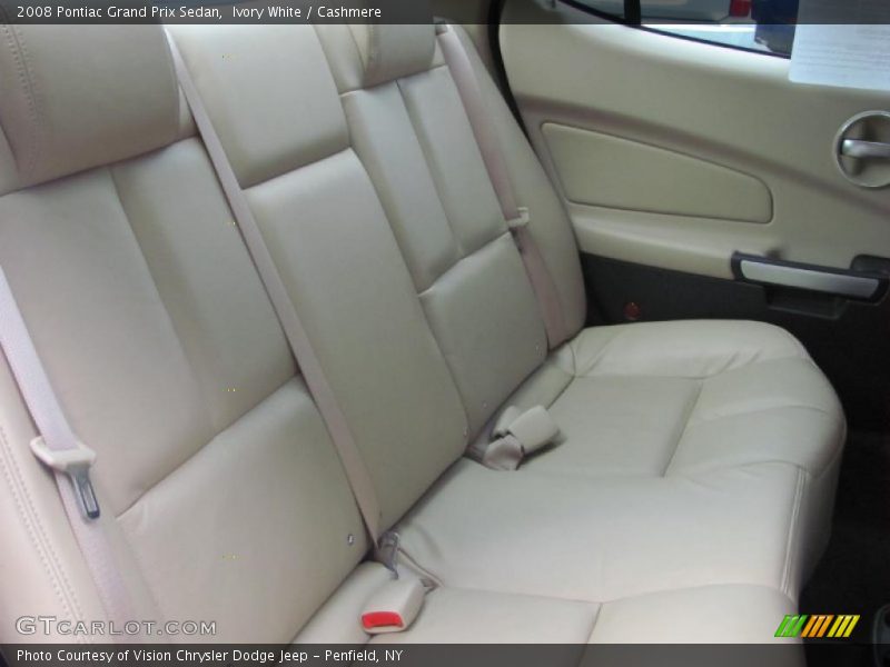 Ivory White / Cashmere 2008 Pontiac Grand Prix Sedan