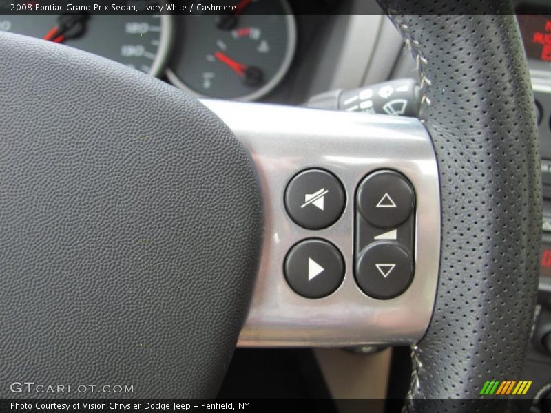 Ivory White / Cashmere 2008 Pontiac Grand Prix Sedan