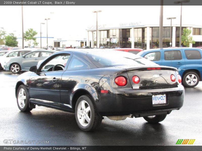 Black / Ebony 2009 Chevrolet Cobalt LT Coupe