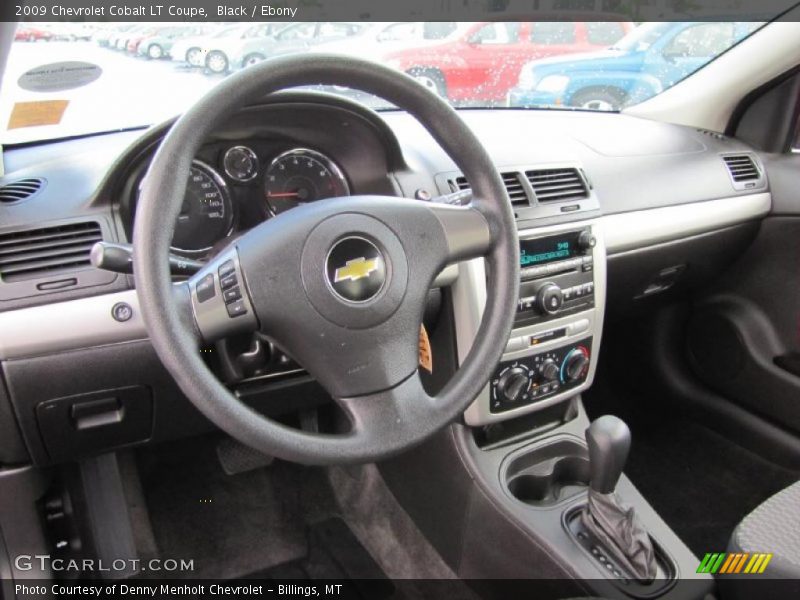 Black / Ebony 2009 Chevrolet Cobalt LT Coupe