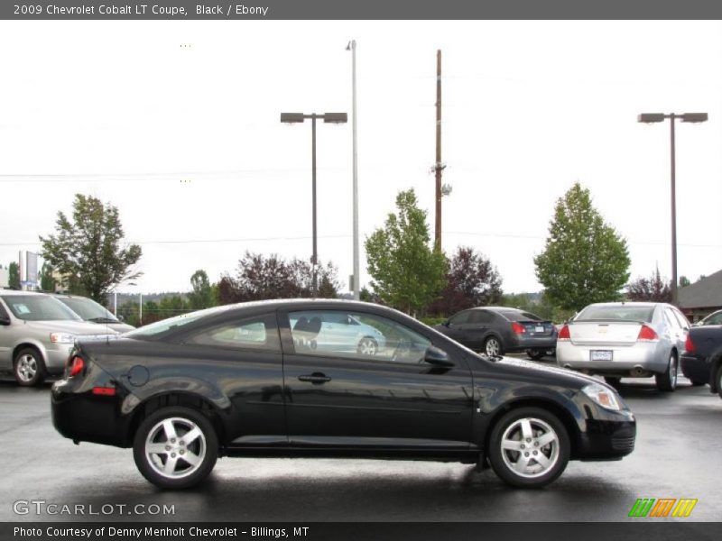 Black / Ebony 2009 Chevrolet Cobalt LT Coupe