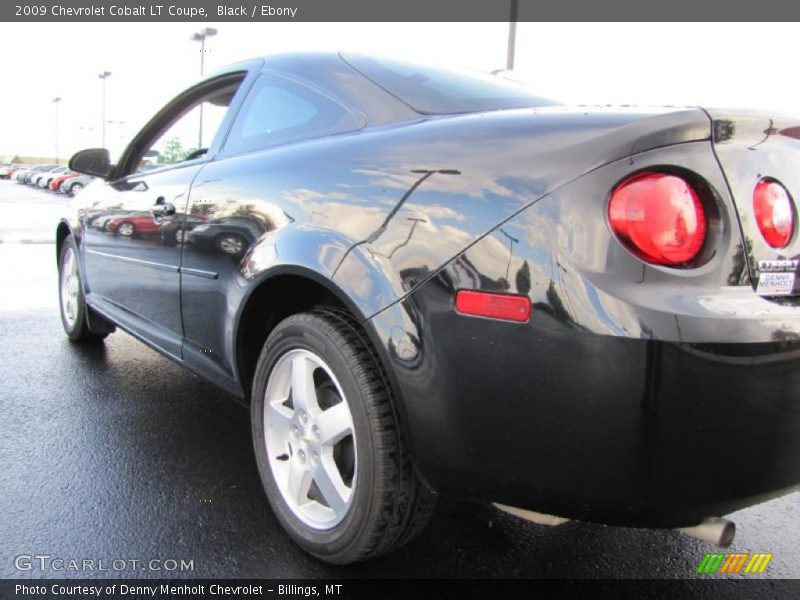 Black / Ebony 2009 Chevrolet Cobalt LT Coupe