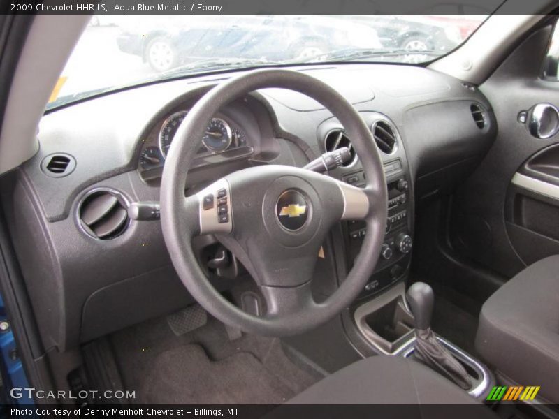 Aqua Blue Metallic / Ebony 2009 Chevrolet HHR LS
