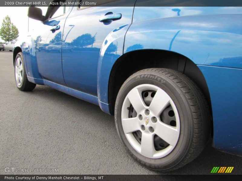 Aqua Blue Metallic / Ebony 2009 Chevrolet HHR LS
