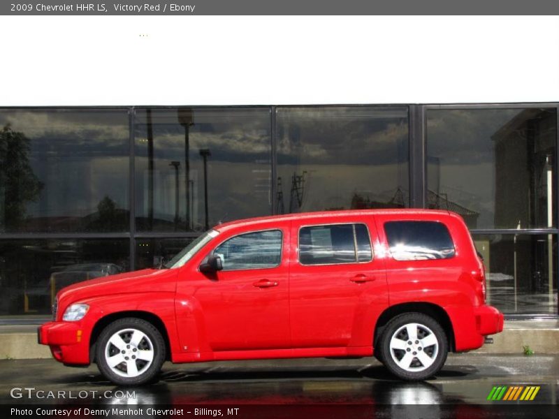 Victory Red / Ebony 2009 Chevrolet HHR LS