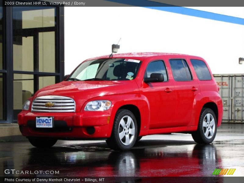 Victory Red / Ebony 2009 Chevrolet HHR LS