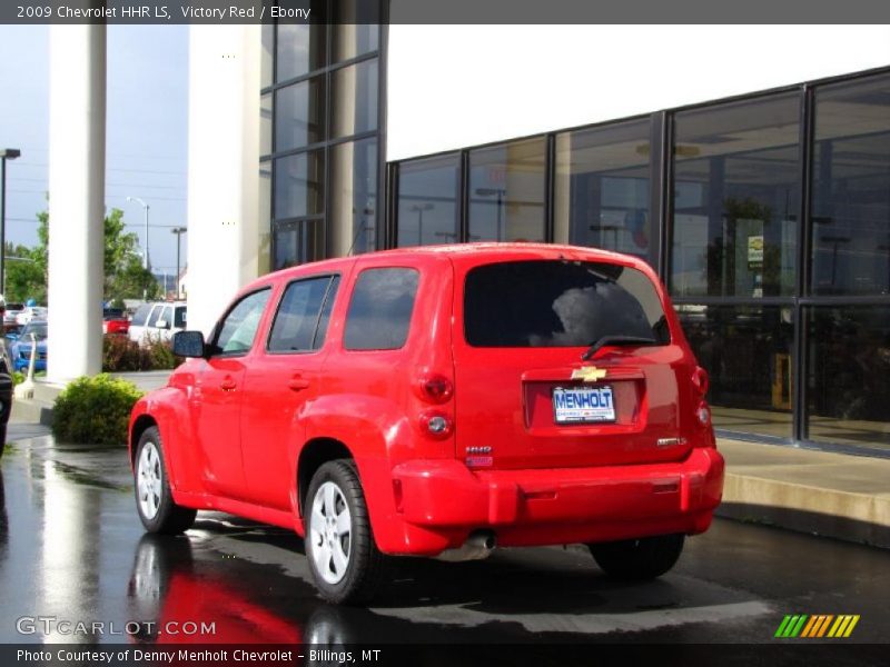 Victory Red / Ebony 2009 Chevrolet HHR LS