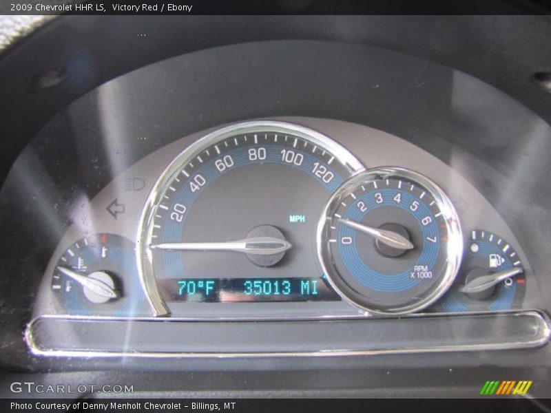 Victory Red / Ebony 2009 Chevrolet HHR LS