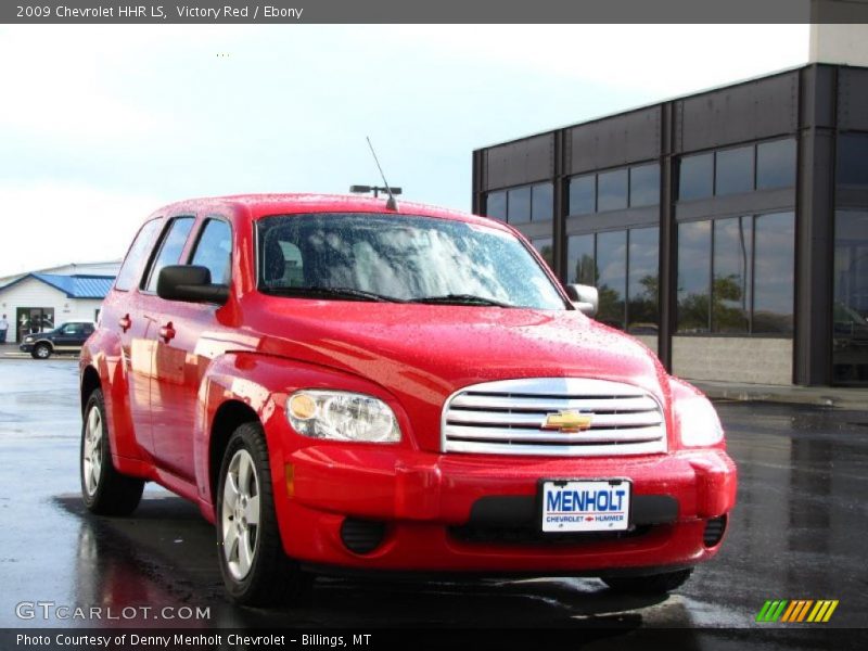 Victory Red / Ebony 2009 Chevrolet HHR LS