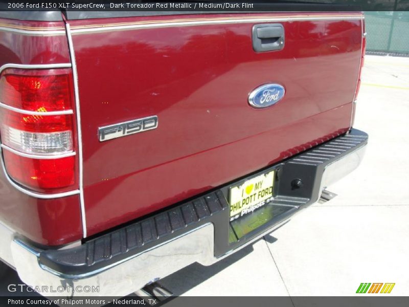 Dark Toreador Red Metallic / Medium/Dark Flint 2006 Ford F150 XLT SuperCrew