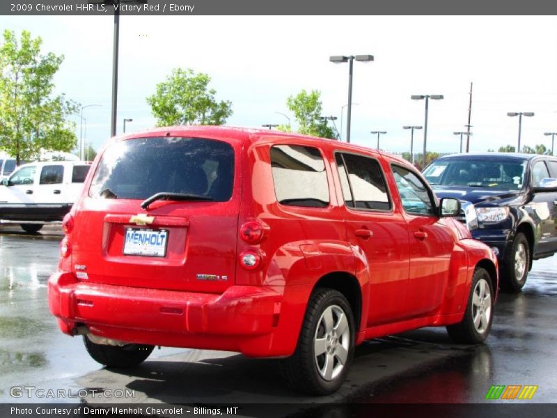 Victory Red / Ebony 2009 Chevrolet HHR LS