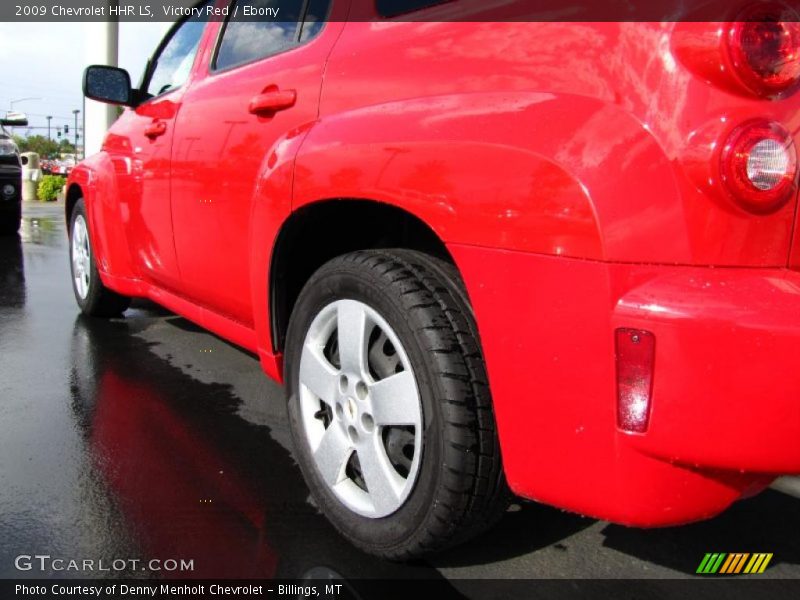 Victory Red / Ebony 2009 Chevrolet HHR LS
