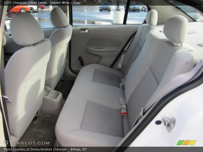 Summit White / Gray 2005 Chevrolet Cobalt Sedan