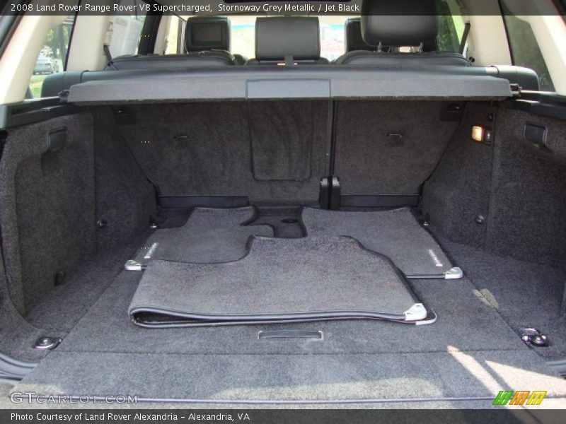 Stornoway Grey Metallic / Jet Black 2008 Land Rover Range Rover V8 Supercharged