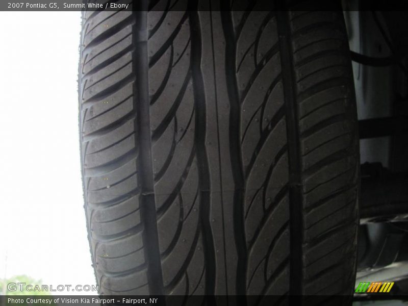 Summit White / Ebony 2007 Pontiac G5