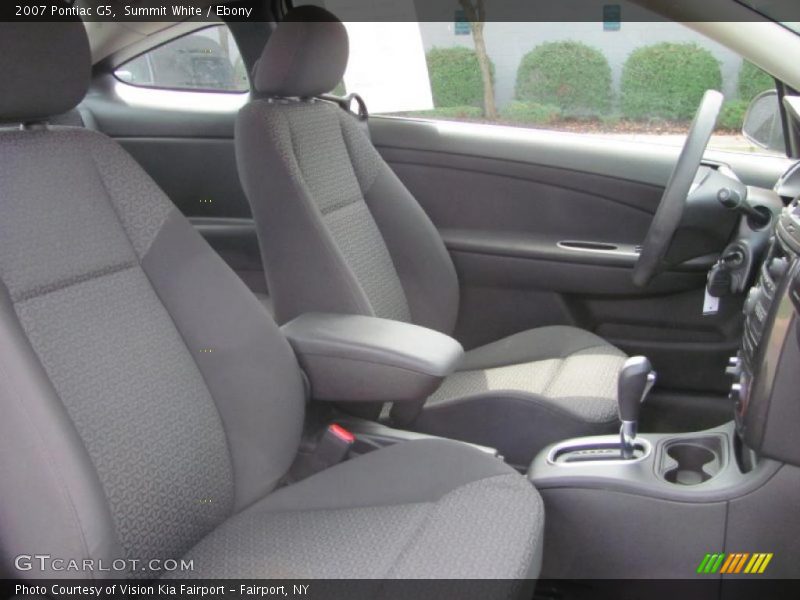 Summit White / Ebony 2007 Pontiac G5