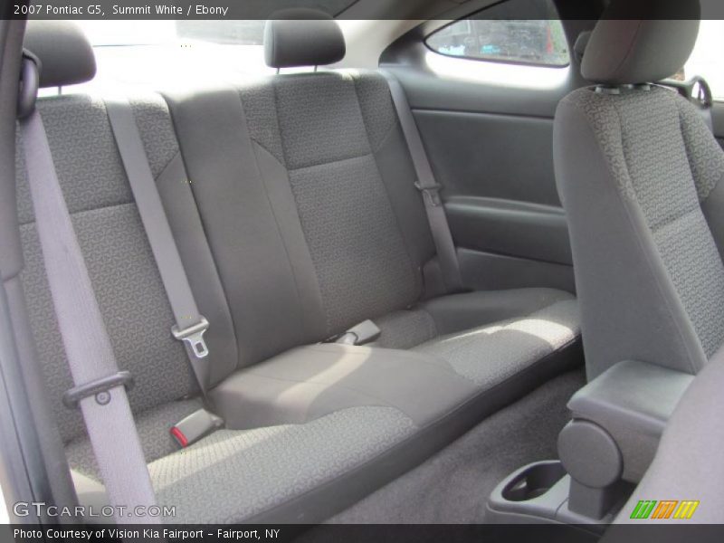 Summit White / Ebony 2007 Pontiac G5