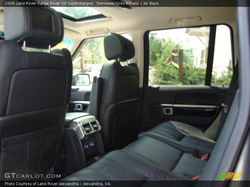 Stornoway Grey Metallic / Jet Black 2008 Land Rover Range Rover V8 Supercharged