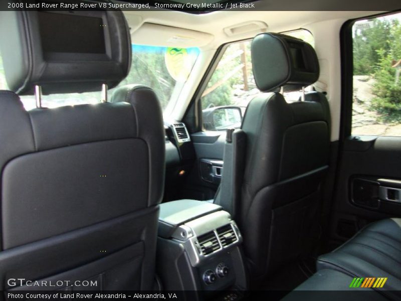 Stornoway Grey Metallic / Jet Black 2008 Land Rover Range Rover V8 Supercharged