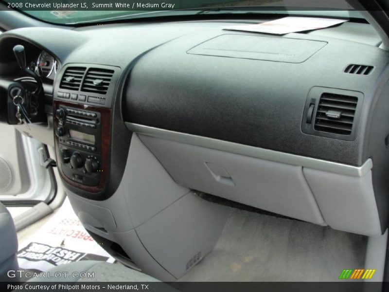 Summit White / Medium Gray 2008 Chevrolet Uplander LS