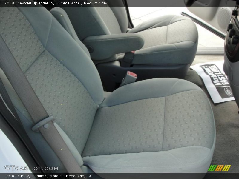Summit White / Medium Gray 2008 Chevrolet Uplander LS