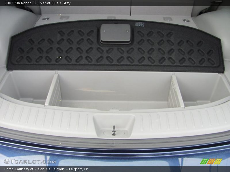Velvet Blue / Gray 2007 Kia Rondo LX