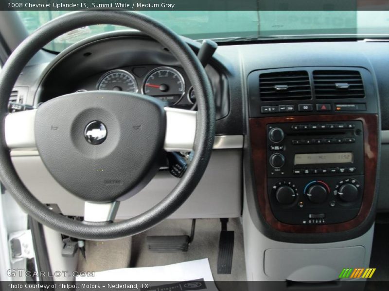 Summit White / Medium Gray 2008 Chevrolet Uplander LS