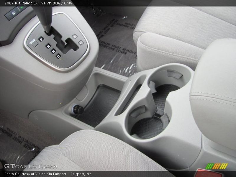 Velvet Blue / Gray 2007 Kia Rondo LX