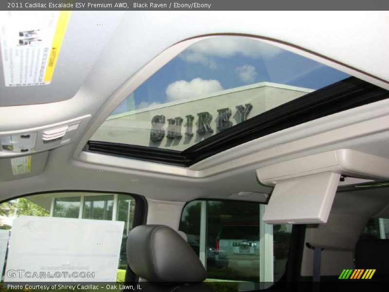 Black Raven / Ebony/Ebony 2011 Cadillac Escalade ESV Premium AWD